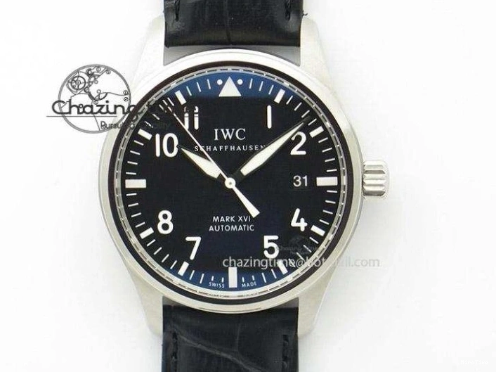 MIROTIME 0519 UrbanChic Pilot Chrono 2016 IW377714 ZF 1:1 Best Edition Blue Dial On SS Bracelet A7750 V 7272